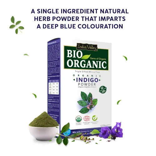 Vista 4 de I.V BIO COMBO ORGÁNICO (BHRINGRAJ POLVO 100G+INDIGO POLVO 100G)