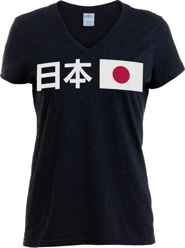 Vista 60 de Nations of the World - Camiseta con cuello en V para mujer