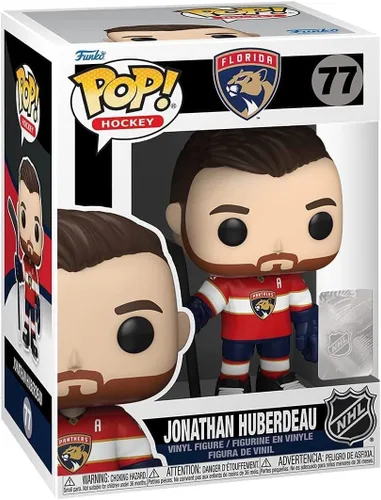 Vista 2 de Funko POP NHL: Panteras - Jonathan Huberdeau (Uniforme para el hogar), multicolor, (57821)