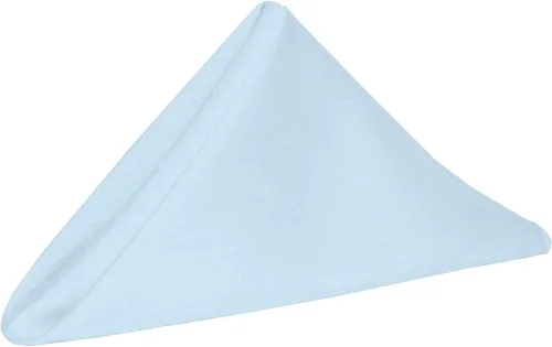 Vista 33 de Ultimate Textile -1 docena - Reversible Shantung Satin - Majestic - Servilletas de tela Majestic de 20.0 x 20.0 in, color azul bígaro Periwinkle