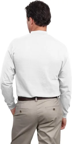 Vista 2 de Port & Company PC61M Mock - Sudadera con cuello de tortuga, color negro