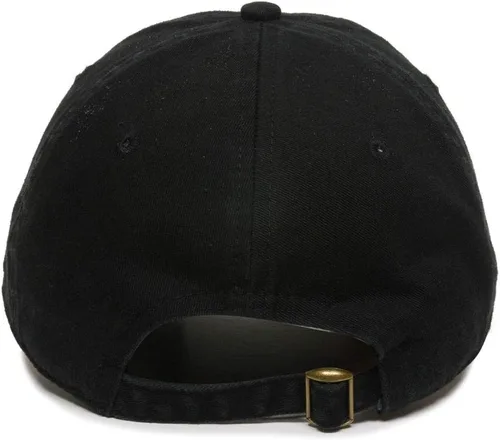Vista 4 de Gorra de béisbol Bull Head bordada de algodón ajustable para papá