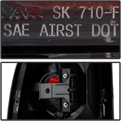 Vista 6 de ACANII - Para negro 1998 1999 2000 2001 2002 2003 2004 Nissan Frontier luces traseras lámparas luces traseras izquierda+derecha