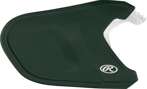 Vista 9 de Rawlings Protector facial de ajuste MACH Pieza de extensión ajustable Se adapta a cascos de la serie Mach Mate Opciones LHB y RHB Negro