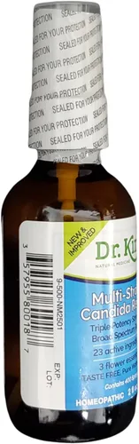 Vista 3 de Dr King's Multi-Strain Candida Relief (anteriormente Aquaflora High Potency 9), 2 onzas