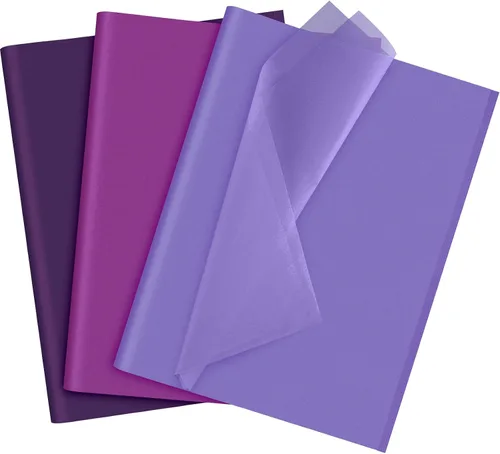 Vista 11 de NEBURORA Juego de Papel de Regalo Azul Surtido de 60 Hojas Papel de Seda para Envolver 3 Colores para Regalos de Bricolaje Embalaje Pascua Baby