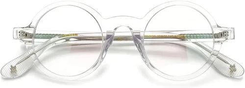 Vista 4 de HEPIDEM Gafas ópticas redondas de acetato para hombre, gafas ópticas, gafas de marco Zolman