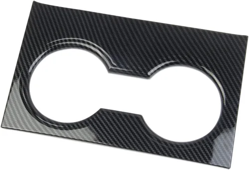 Vista 2 de Accesorios de fibra de carbono para portavasos, cubierta de panel, accesorios para Chevy Tahoe Suburban 2021-2024