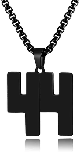 Vista 170 de Collar de Número Dorado para Hombre, Cadena de Acero Inoxidable con Colgante de Número para Atletas, Joyería Deportiva Personalizada para Niños