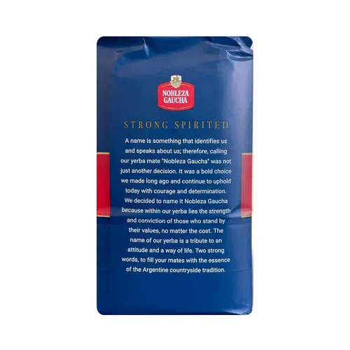 Vista 5 de Yerba Mate Tea Nobleza Gaucha - Tres bolsas de 2.2 libras - 3 kilos