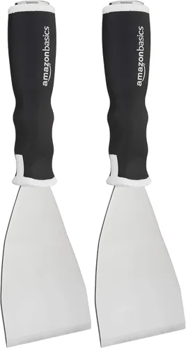 Vista 5 de Amazon Basics - Raspador curvo de agarre suave con zócalo para poste, extremo martillo resistente para raspado de alto alcance, 3 pulgadas