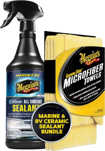 Vista 11 de Meguiar's M2501 Marine/RV Hybrid Ceramic All Surface Sellador, 32 oz