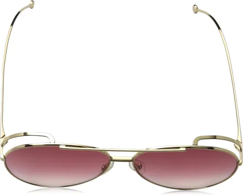 Vista 4 de Fendi Run Away FF 0286S 000 Gafas de sol - DoradoRosa Oscuro Sombreado, 53-13-135