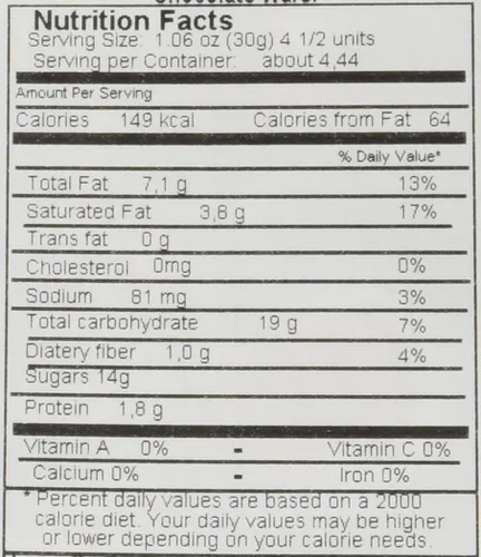 Vista 2 de Chocolate con leche - Caja con 20 unidades - Chocolate ao Leite - Caixa c/20 unidades - Bis Lacta - Peso neto 4.44 oz (126g)