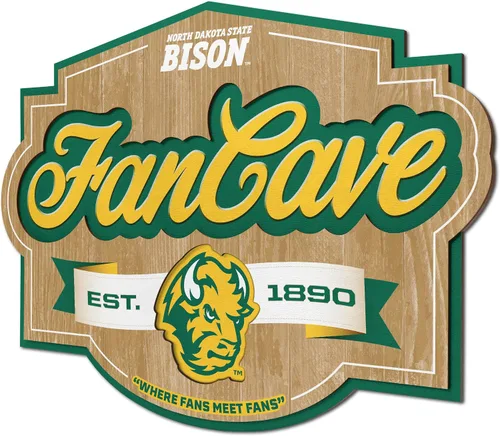 Vista 31 de YouTheFan - Letrero de cueva para fanáticos de la NCAA