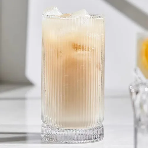 Vista 7 de Juego de 4 vasos altos de 16 onzas para cocina o bar para café helado, cóctel, leche, agua