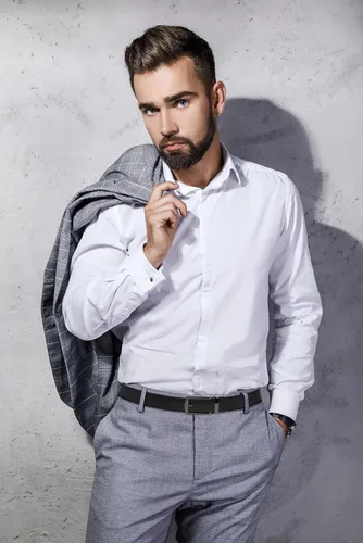 Vista 2 de Cinturón de trinquete de cuero genuino para hombre, cinturón ajustable con hebilla negra o plateada, vestido e informal