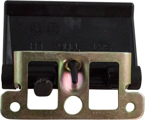 Vista 107 de TRQ Manija Interior de Puerta del Lado del Pasajero Negra Compatible con Ford Bronco 1987-1996 F-150 1987-1997 F-250 1997 F-250 HD F-350