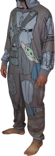 Vista 2 de Star Wars The Mandalorian Baby Yoda - Pijama para adulto