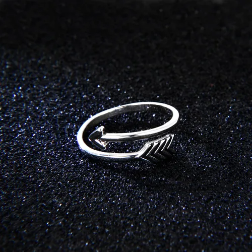 Vista 16 de CANDYFANCY Anillo de nudo celta de plata de ley 925 abierto para el dedo medio nudillo para mujer, tamaño ajustable 4-7