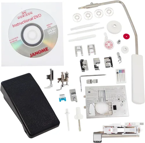 Vista 8 de Janome Memory Craft Horizon 8200QCP Edición especial