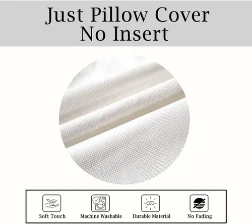 Vista 6 de Funda de almohada reversible con estampado para cama o sofá, decoración de coche de campamento, funda de cojín decorativa de granja occidental de 16