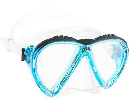 Vista 8 de Cressi LINCE, máscara de buceo, esnórquel y apnea para adultos - Cressi: 100% fabricado en Italia desde 1946