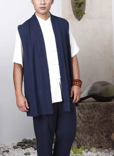 Vista 5 de Chaleco casual tradicional para hombre