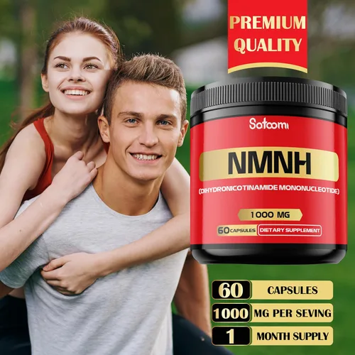 Vista 3 de NMNH (mononucleótido de dihidronicotinamida) -alternativa al suplemento NMN - 1000 mg por porción NAD Suplemento para apoyar NAD - 60 cápsulas - 30