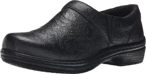 Vista 7 de KLOGS Calzado de mujer Mission diseño cerrado Zueco de enfermería Negro Smooth Wnstn