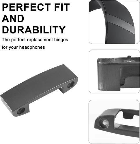 Vista 5 de Studio Pro Reemplazo de diadema, bisagra y cojín de repuesto para auriculares Beats Studio Pro, kit de reparación de accesorios de piezas duraderas