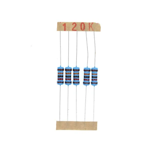 Vista 113 de 100PCS 1 vatios 1W 0R1 0.1 ohmios 1% resistencia de película metálica