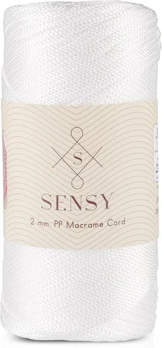 Vista 41 de Sensy Premium 2mm 229.5 metros de cuerda de poliéster 100% cordón de polipropileno Cordón de macramé 2mm Cordón para bolso de crochet Hilo