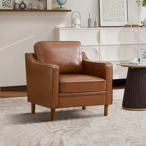Vista 21 de Kingfun Sofá en Forma de L de 88", Sofá Seccional de Chenilla, Sofás Modernos de Mediados de Siglo con Marco de Madera Maciza para Sala de Estar