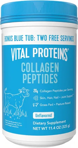 Vista 13 de Vital Proteins - Péptidos de colágeno en polvo - Polvo de chocolate para la salud del cabello, uñas, piel, huesos y articulaciones, 13.5 oz