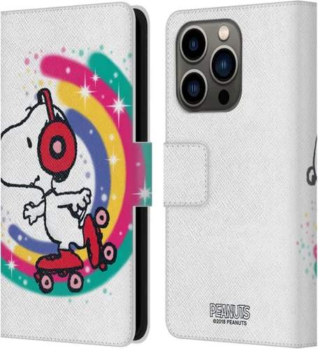 Vista 135 de Head Case Designs Funda de piel con licencia oficial de Peanuts Beach Surf Snoopy Boardwalk Airbrush compatible con Apple iPhone 11
