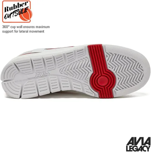 Vista 6 de Avia 816 - Tenis de baloncesto para hombre, tenis retro para interiores o exteriores, calle o cancha, tallas 7 a 16