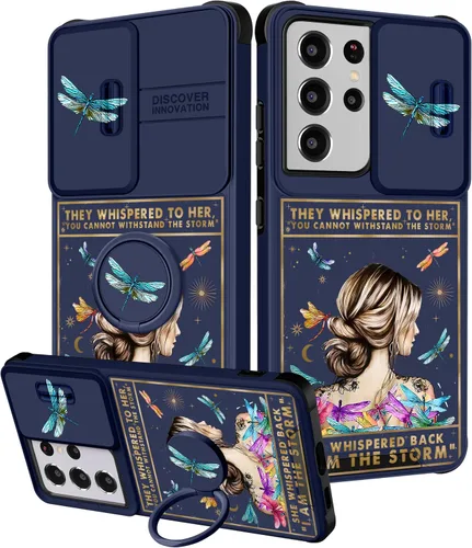 Vista 140 de Funermei para Samsung Galaxy Z Flip 4 Funda - Funda de Teléfono Bonita para Mujeres y Niñas con Mariposas Bonita Estética Femenina Diseño