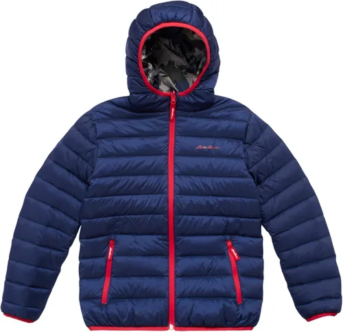 Vista 2 de Eddie Bauer Kids' Reversible Jacket - Weather Resistant Quilted Down Coat for Boys and Girls (3-20)