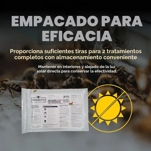 Vista 3 de Mann Lake Formic Pro Varroa Tratamiento para ácaros, 2 dosis