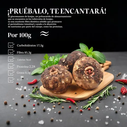 Vista 6 de YUHO Shirataki Konjac - Arroz para el interior, vegano, sin gluten, sin grasa, apto para dieta cetogénica, bajo en carbohidratos, 53.61 onzas