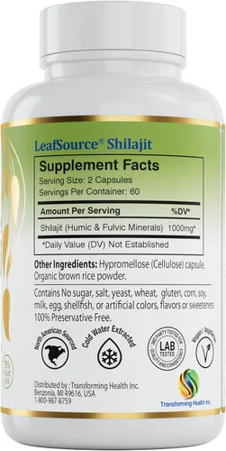 Vista 3 de leafsource (120capsules) venta. Fuente de hoja marca: Hedley