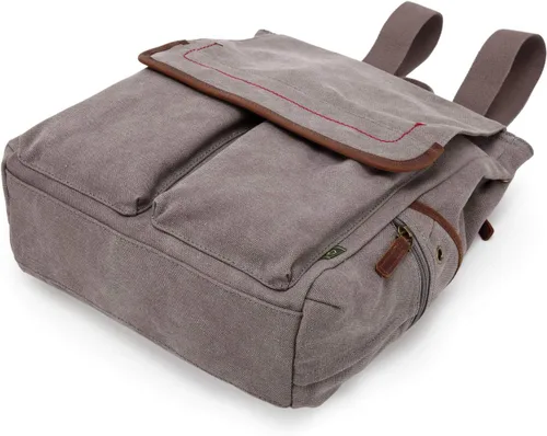 Vista 3 de TSD Brand Atona - Mochila de lona, Gris