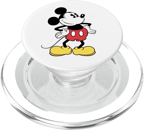 Vista 8 de Disney Mickey Mouse Manos en las caderas Pose PopSockets PopGrip: agarre intercambiable para teléfonos y tabletas