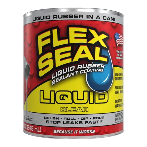 Vista 17 de Líquido de sellado Flex Seal grande, 16 oz, negro, LFSBLKR16