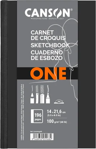 Vista 7 de Canson ONE, cuadernillo para arte.