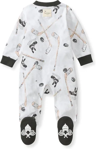 Vista 40 de Burt's Bees Baby - Pijama de una pieza para bebé, mameluco para dormir y jugar, algodón 100% orgánico, cremallera frontal