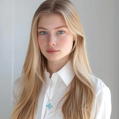 Vista 48 de Joyas de turquesa para mujeres y hombres de plata de ley 925 con colgante de urna para cenizas, collar con medallón de imagen, martillo de Thor