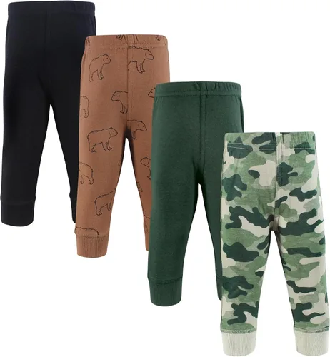 Vista 29 de Hudson Baby - Pantalones y leggings unisex de algodón para bebé 2-Rosa Negro