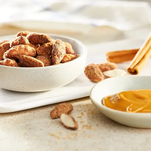 Vista 6 de Aplenty - Almendras Churro de caramelo salado, marca Amazon, 4.5 onzas